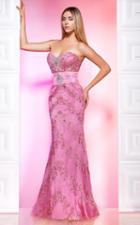 Mnm Couture - 7979 Embellished Sweetheart Sheath Dress