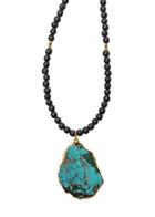Heather Gardner - African Bead Turquoise Necklace