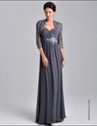 Nina Canacci - M224 Dress In D/gray