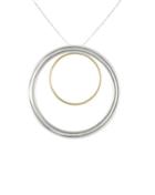 Bonheur Jewelry - Alycia Silver/gold Pendant
