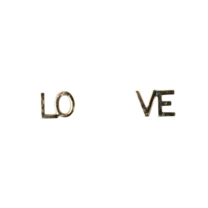 Heather Hawkins - Two Letter Stud Earrings - Customizable