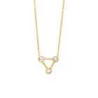Logan Hollowell - New! Large Summer Triangle Diamond Necklace