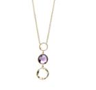 Tresor Collection - Crystal & Amethyst Necklace In 18k Yellow Gold
