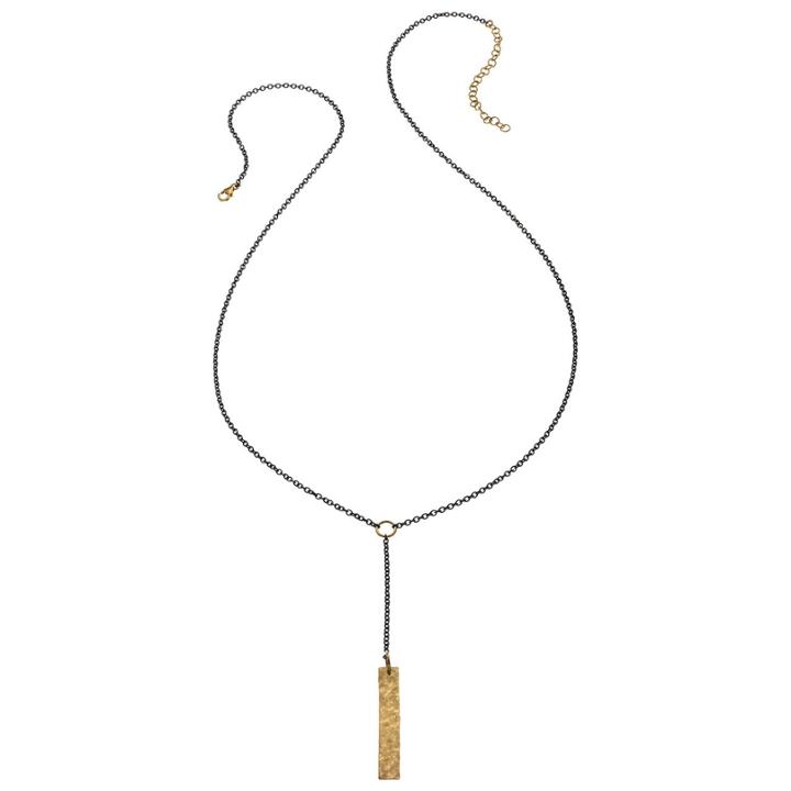 Heather Hawkins - Long Bar Y Necklace