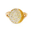 Logan Hollowell - New! 18k Waning Gibbous Moon Phase Coin Ring