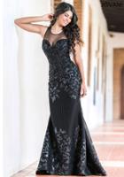 Jovani - Sleeveless Fit And Flare Long Prom Dress 32193