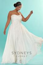 Sydney's Closet - Sc5121 Dress In Ivory