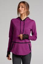 Chichi Active - Veronica Hooded Pullover In Heather Dye