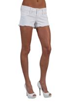 Black Orchid Denim - Black Star Cut Off Short Pure White