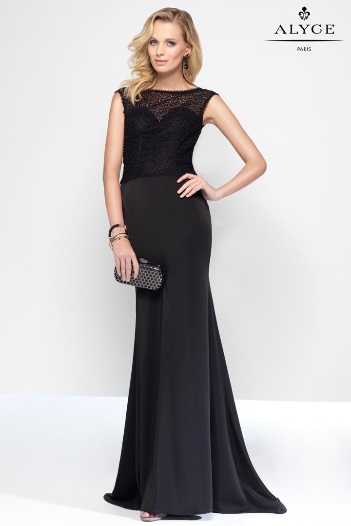 Alyce Paris Black Label - 5817 Dress In Black