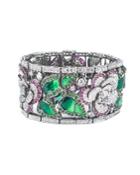 Jarin K Jewelry - Floral Enamel Bracelet