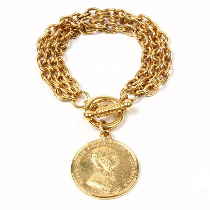 Ben-amun - Moroccan Coin Charm Bracelet