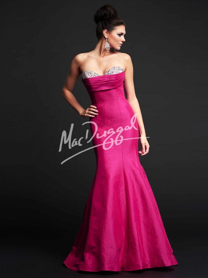 Mac Duggal Evening Gowns - 76676 In Royal/purple