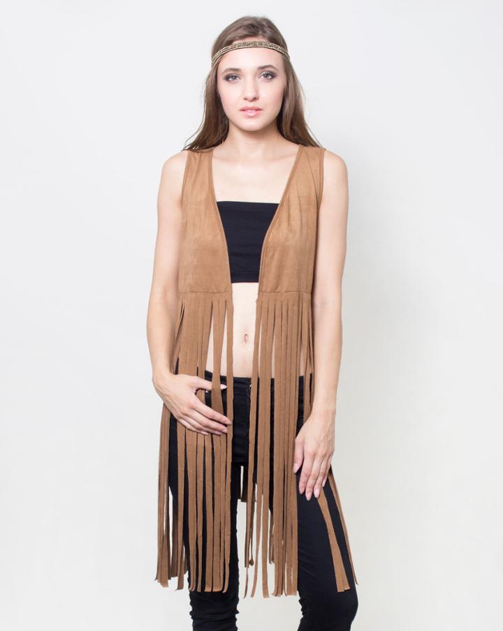Gisele Tune Clothing - Fringe Vest