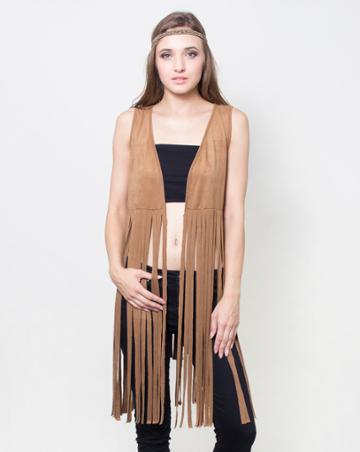 Gisele Tune Clothing - Fringe Vest