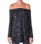 Daniela Corte - Sequined Bandeja Top