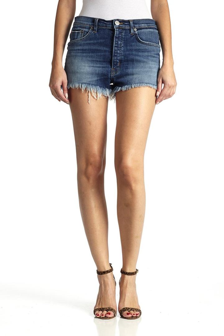 Hudson Jeans - W690dsv Tori Selvage Slouch Short In Illicist