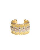 Jarin K Jewelry - Oval Pink Sapphire Cubic Zirconia Cuff