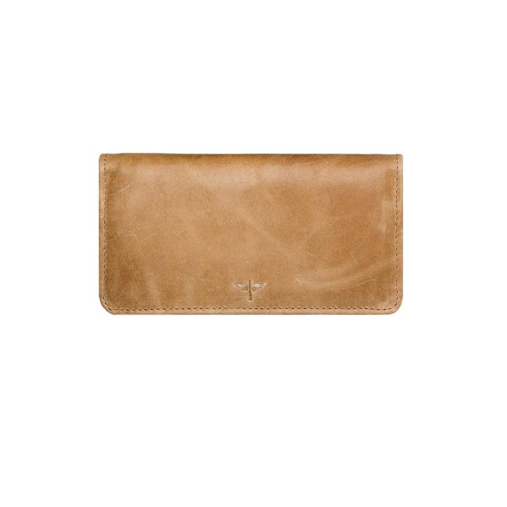 Clhei - Wallet In Aged Tan