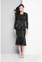 Terani Evening - Sleek Dress With Ornate Jacket 1525s0967b