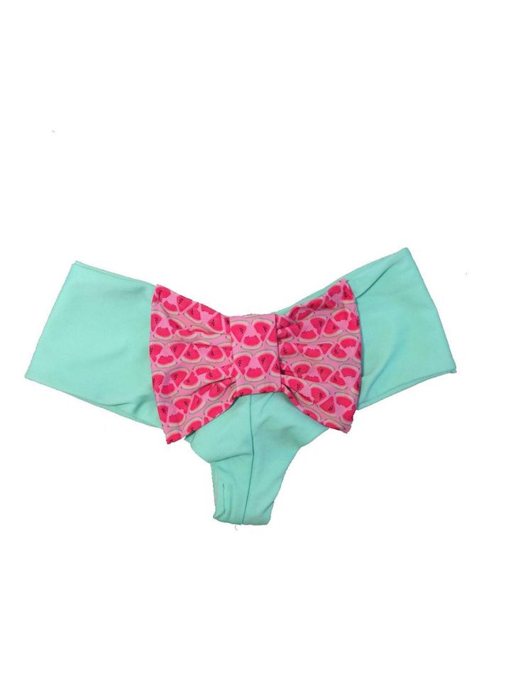 Lolli Swimwear - Classic Bottom In Mint Bites