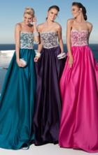 Tarik Ediz - Strapless Lace Gown 92657