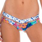 Luli Fama - Beautiful Mess Strapped Band Reversible Moderate Bottom In Multi-color (l513340)