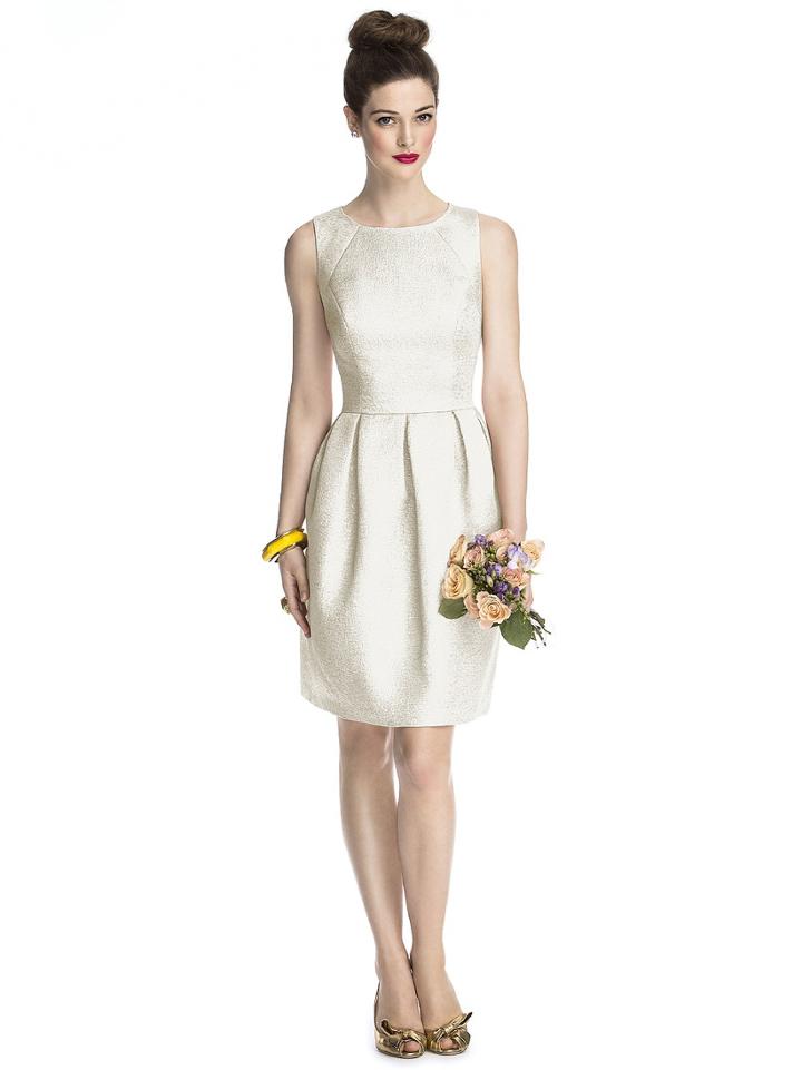 57 Grand - 5710 Dress In Ivory Gold