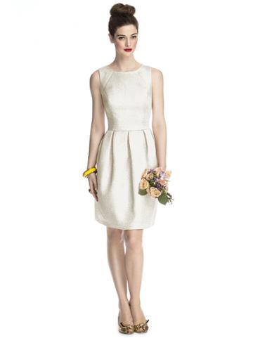 57 Grand - 5710 Dress In Ivory Gold