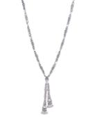 Cz By Kenneth Jay Lane - Deco Fringe Necklace