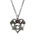 Femme Metale Jewelry - Lovey Dovey Pendant Necklace