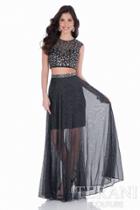 Terani Evening - Shimmering Two Piece Evening Dress 1622h1152