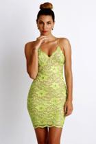 Baccio Couture - Magda Paint Caviar Ligth Green