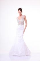 Cinderella Divine - Sleeveless Embellished Mermaid Gown
