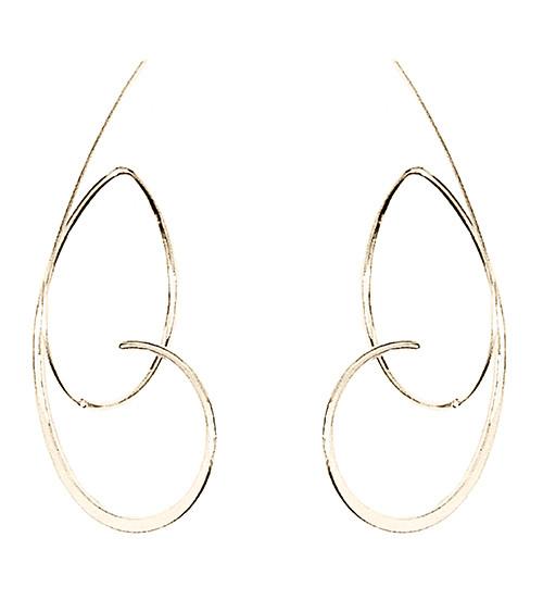 Bonheur Jewelry - Elle Gold Wrap Around Earrings