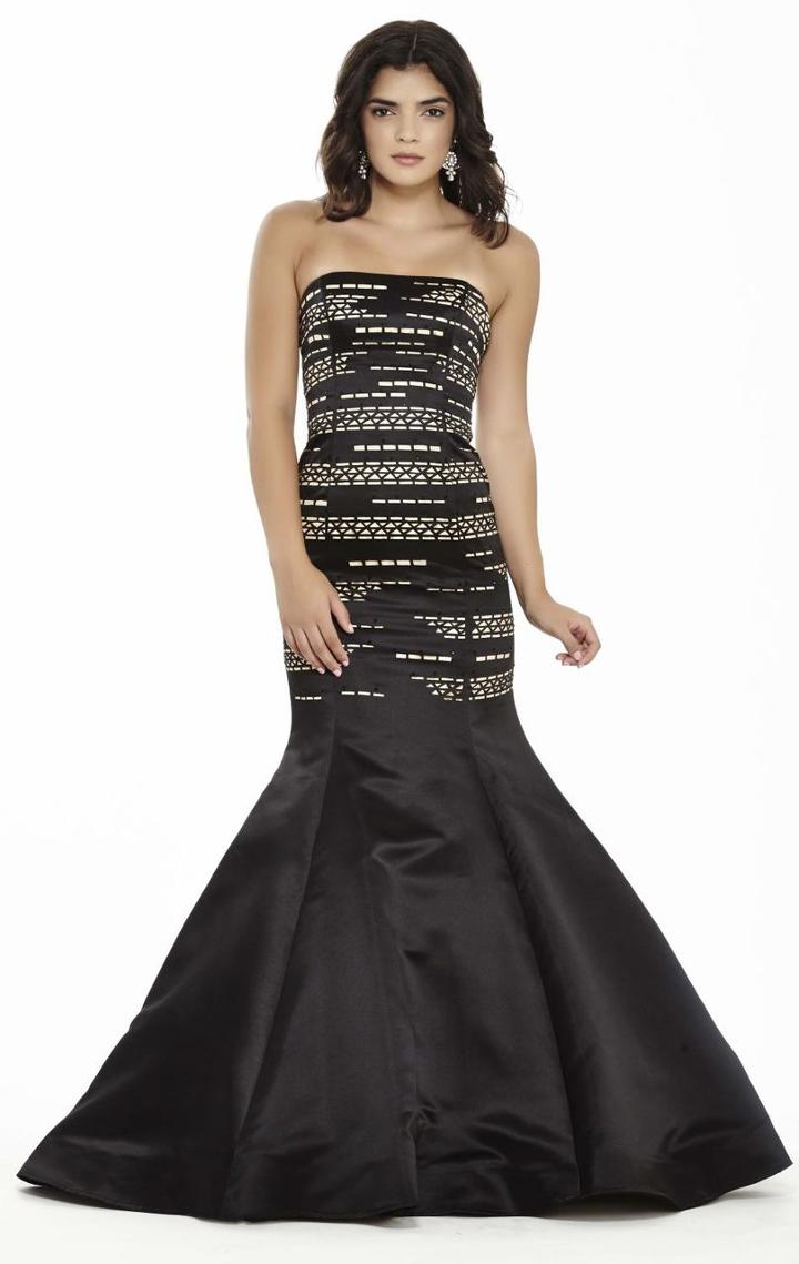 Jolene Collection - 17101 Strapless Straight Mermaid Gown