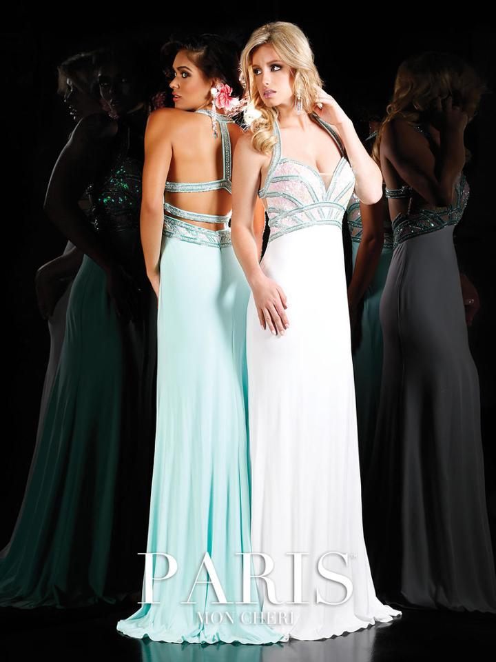 Paris Prom By Mon Cheri - 116761 Long Dress In White