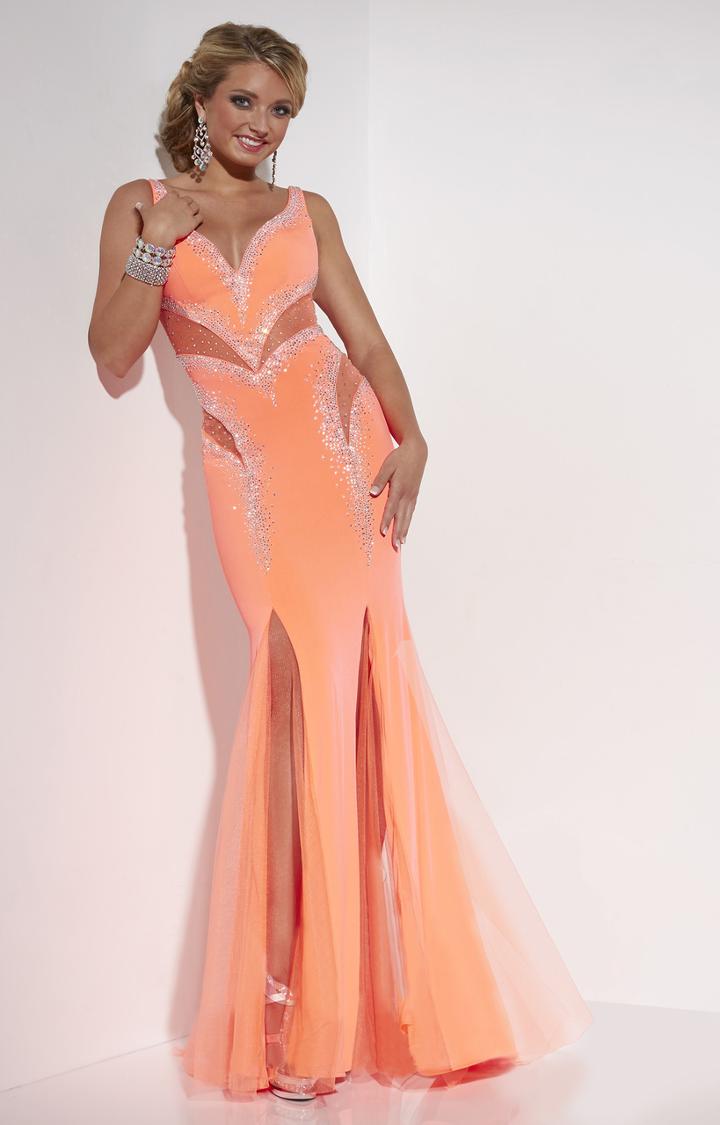 Studio 17 - 12546 Beaded Jersey Trumpet Dress
