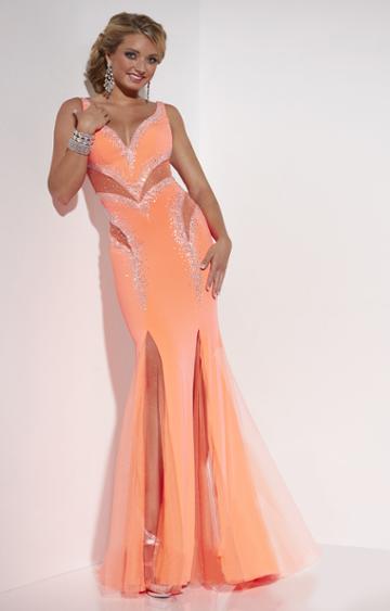 Studio 17 - 12546 Beaded Jersey Trumpet Dress