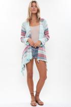 Goddis - Naples Wrap Sweater In Santa Cruz
