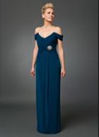 Daymor Couture - Ruched V-neck Dress 220