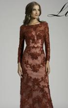Lara Dresses - 32316 In Red/nude