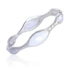 Nina Nguyen Jewelry - Marquise Silver Bangle