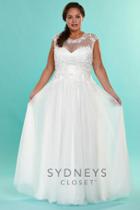 Sydney's Closet - Sc5075 Dress In White