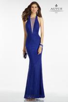 Alyce Paris B'dazzle - 35793 Dress In Cobalt