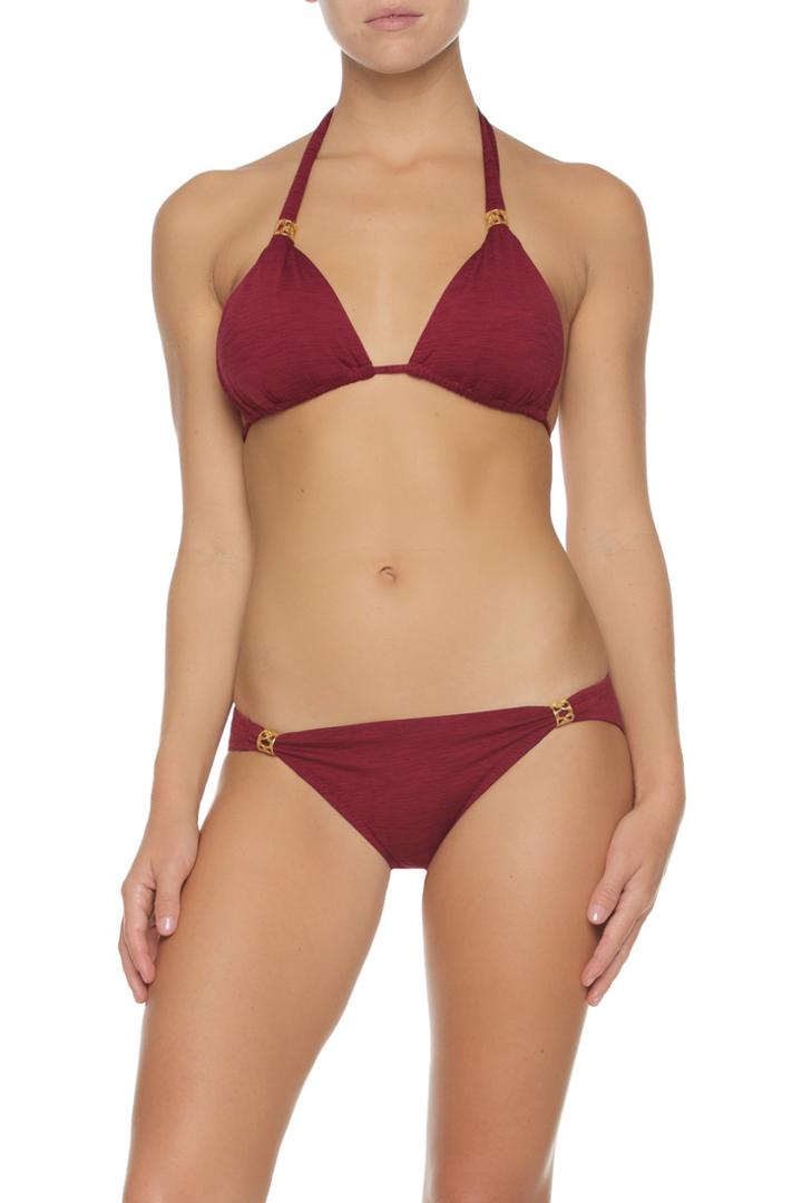 Helen Jon - D/dd Cup Slider Bikini Top-syrah