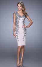 La Femme - 21683 Lace Embellished Cocktail Dress