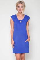 Goddis - Tarah Knit Dress In Royal