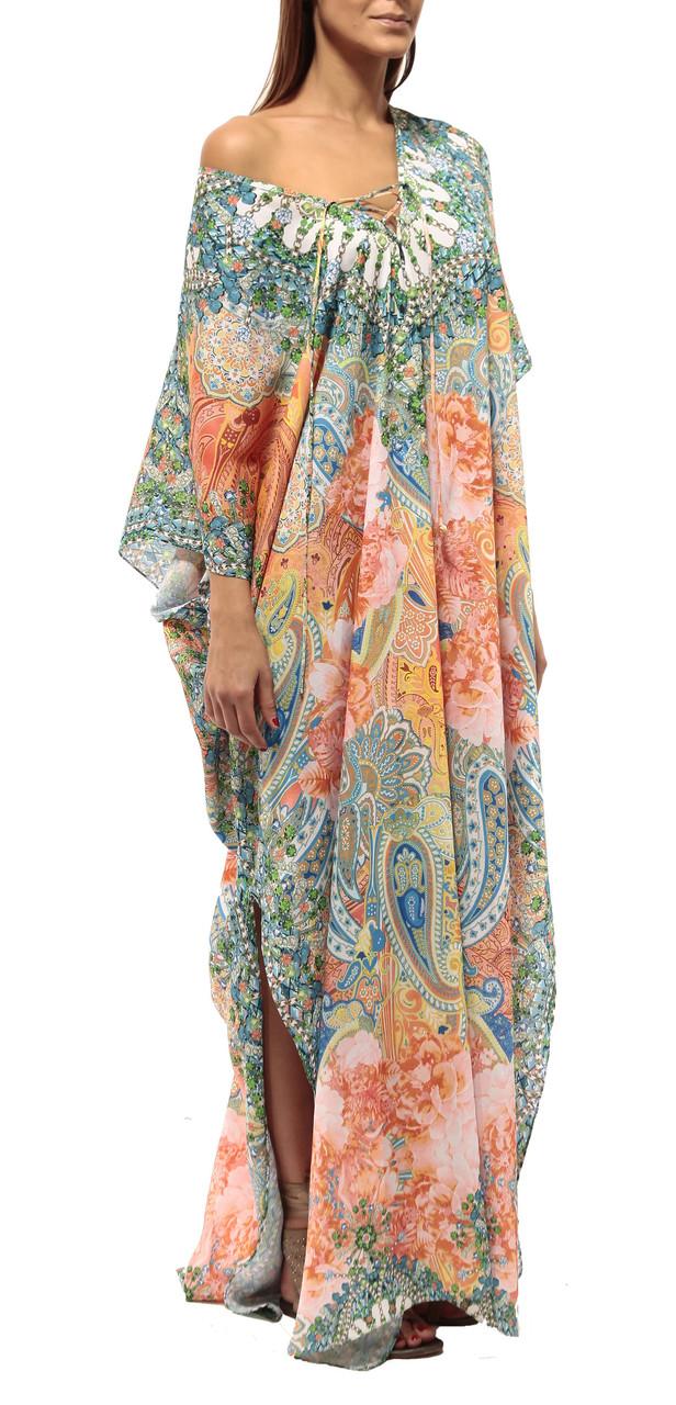 Johanne Beck - Angelina - Caftan / Sorbet Blossom
