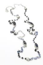 Nina Nguyen Jewelry - Seafoam Layer Silver Necklace